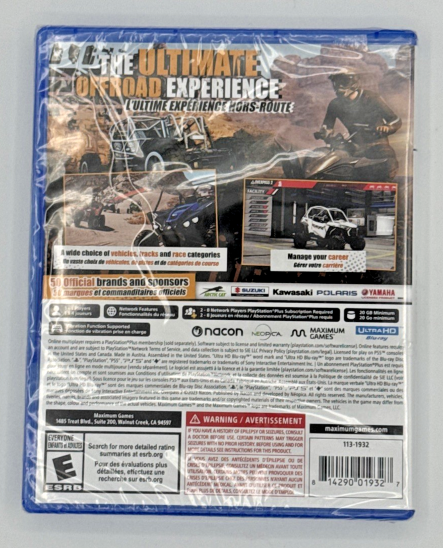 OVERPASS 2 Brand New PS5 Game PlayStation 5