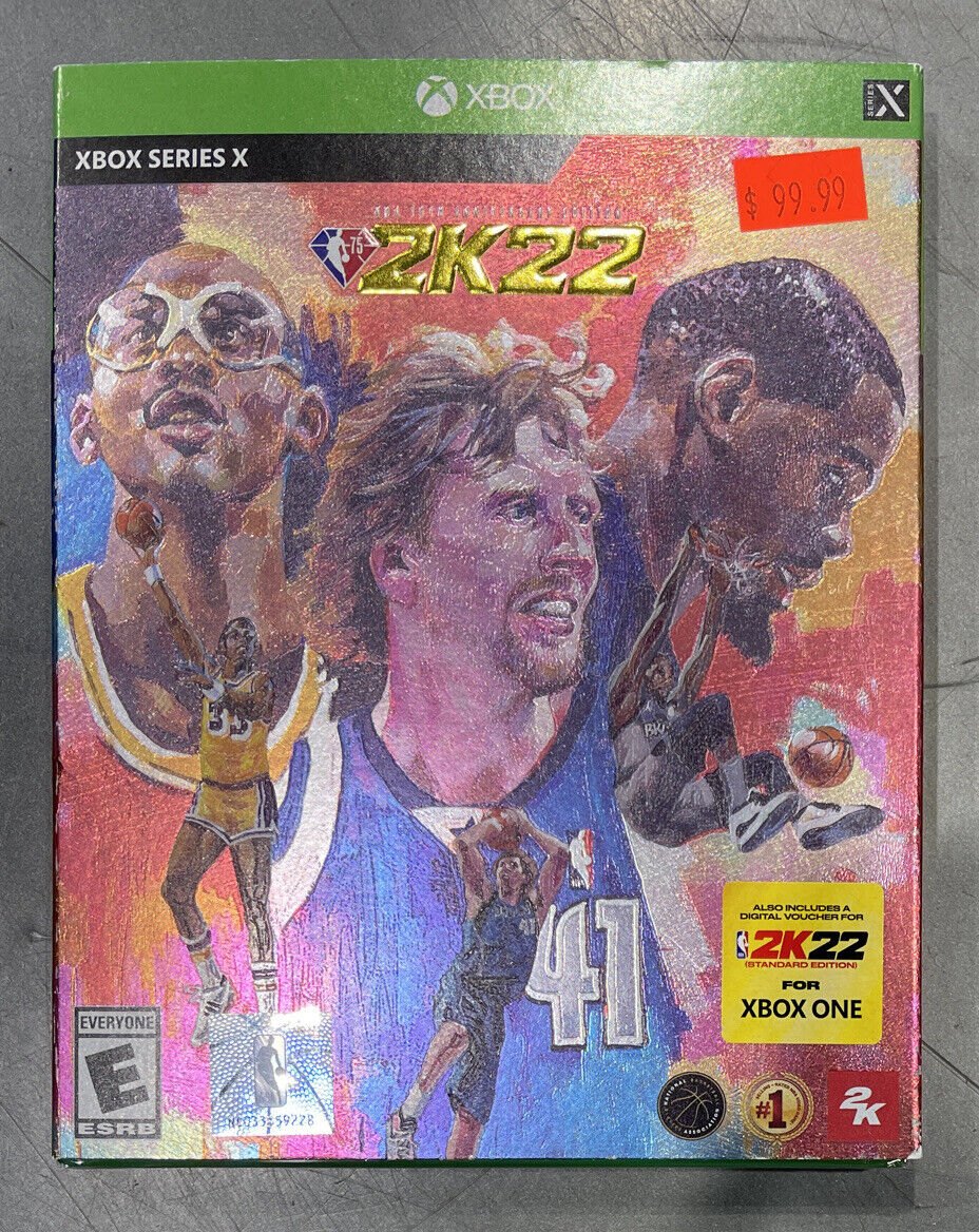 BRAND NEW NBA 2K22 75th Anniversary Edition (Xbox Series X)