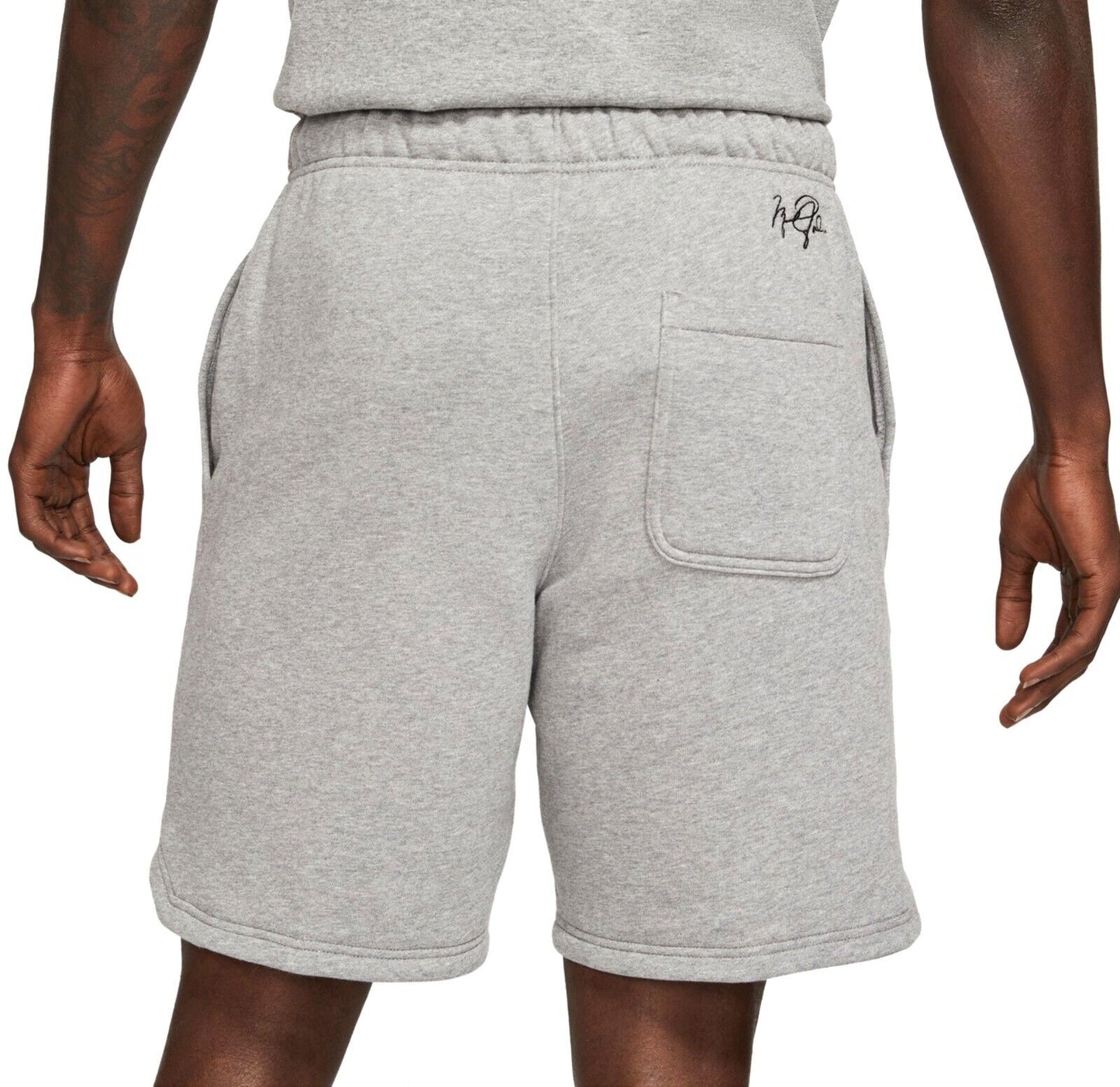 Men's Jordan Carbon Heather Essentials Fleece Shorts - M DA9826-091