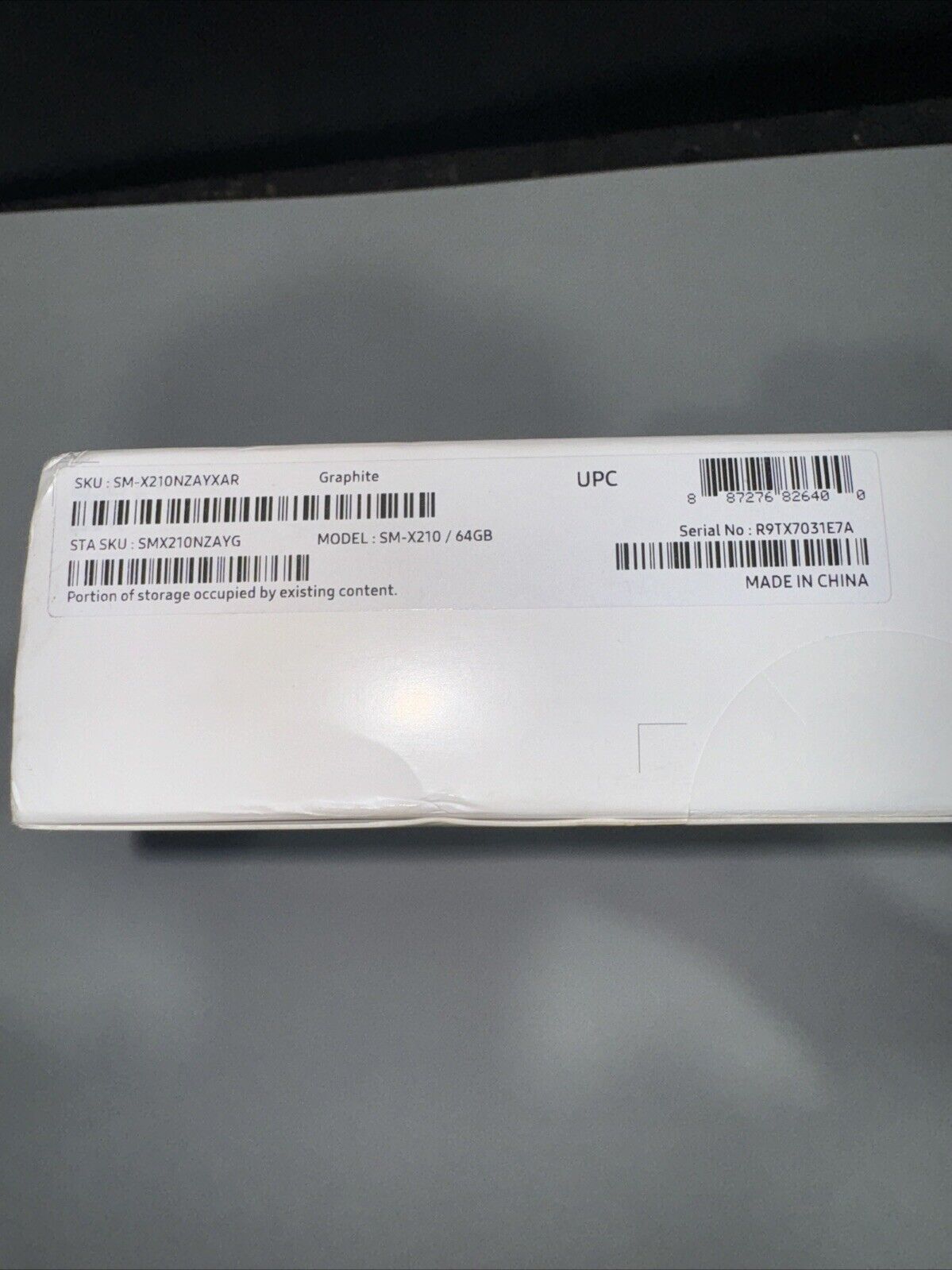 Samsung Galaxy Tab A9+ 11.0" 64GB 4GB RAM Gray Wi-Fi SM-X210NZAAXAR