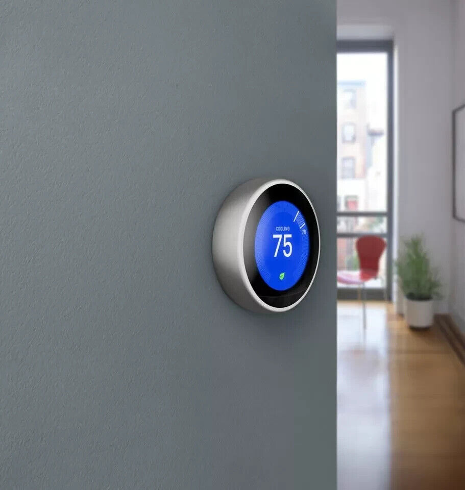 Google Nest 3rd Gen Learning Smart Wifi Thermostat - White Brand New Sealed