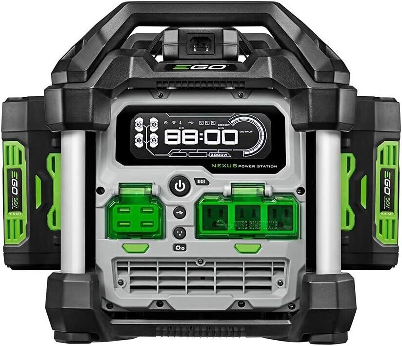 EGO PST3042 3000W Nexus Portable Power Station Kit with (2) 5.0Ah Batteries