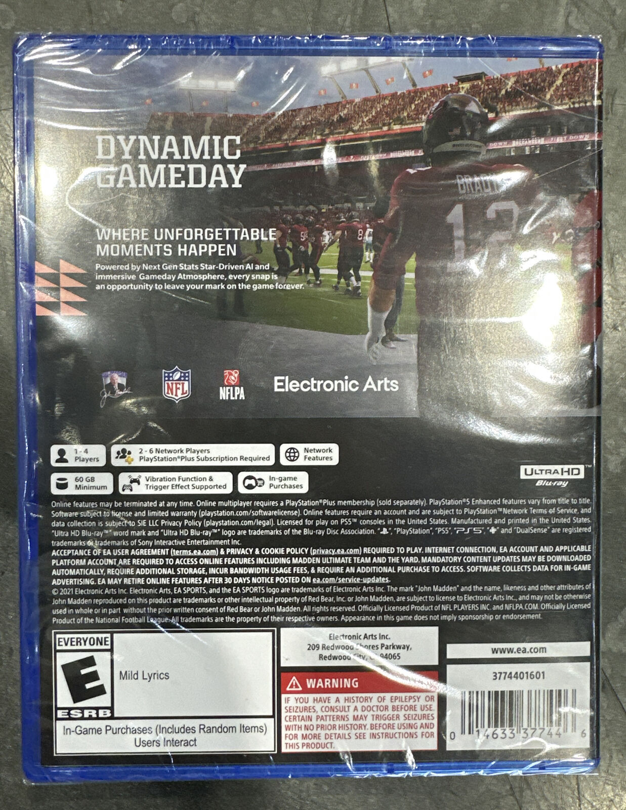 Madden NFL 22 - Sony PlayStation 5 Brand New - Electronic Arts