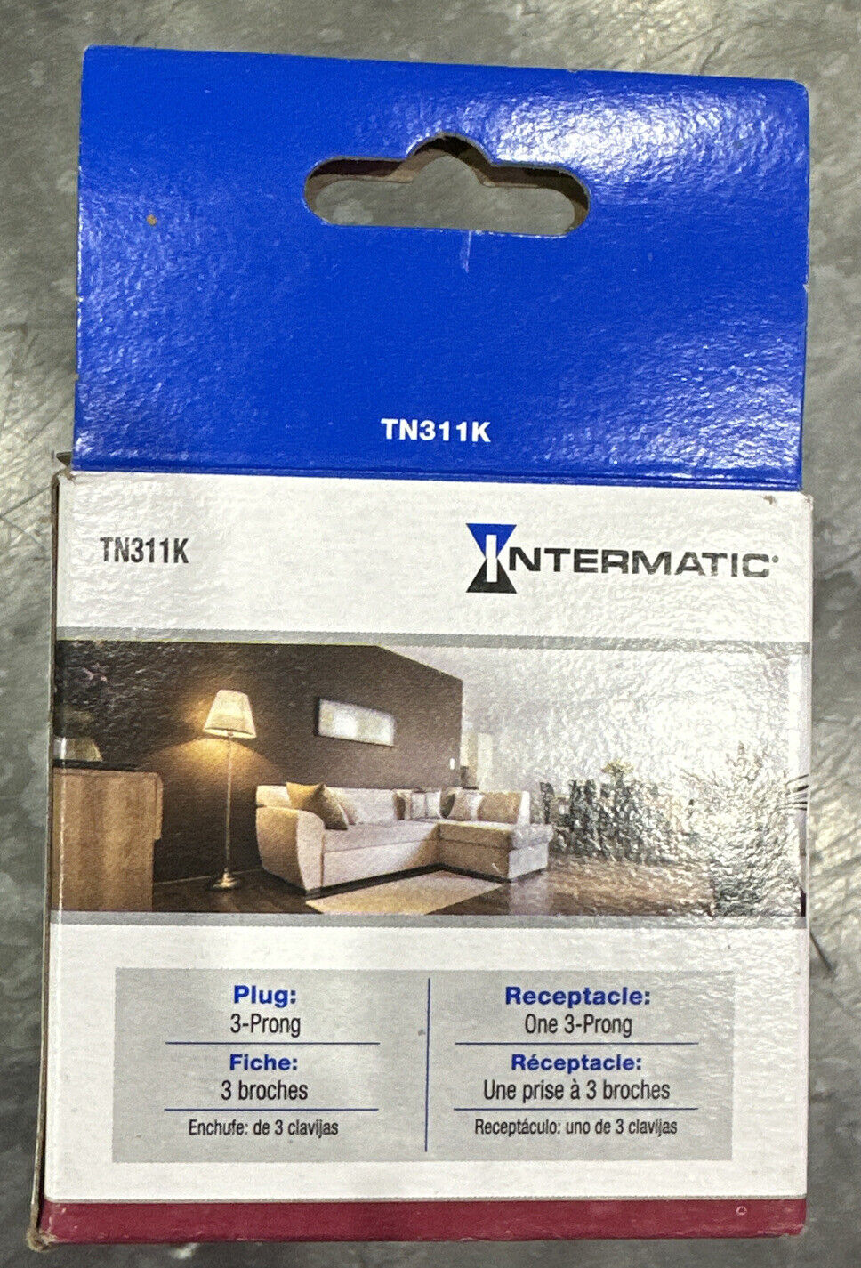 Intermatic Lamp And Appliance Timer - TN311K BRAND NEW (3-Prong & 3 Broches) LED