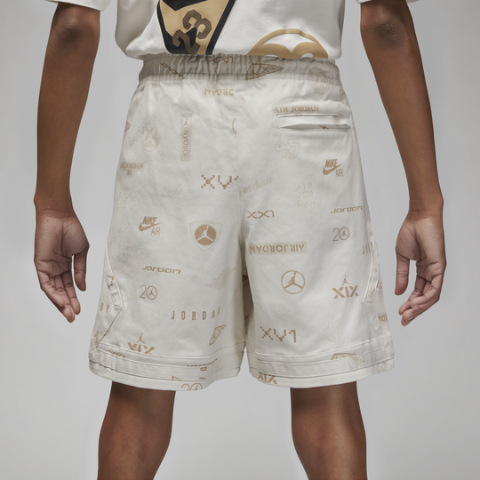 Men's Air Jordan Flight Heritage Premium Shorts Tan NWT DX9724-030 Sz L