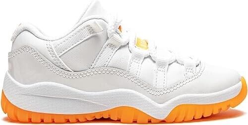 NIB DS Air Jordan 11 Retro Low Citrus 2021 PS (Pre School) DJ4328-139