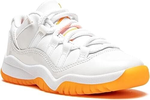 NIB DS Air Jordan 11 Retro Low Citrus 2021 PS (Pre School) DJ4328-139