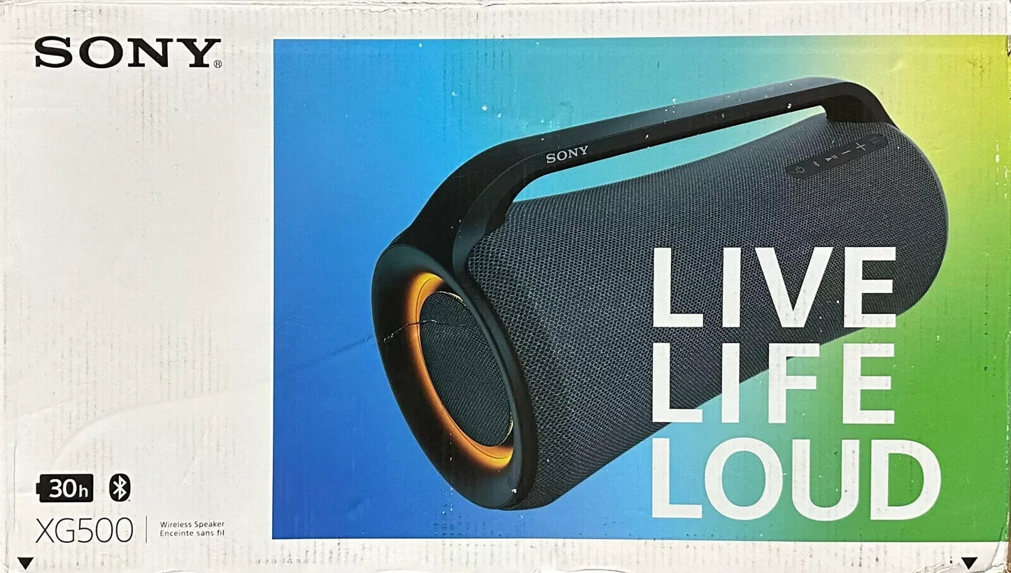 Sony XG500 X Series MEGA BASS Portable Bluetooth Wireless Speaker
