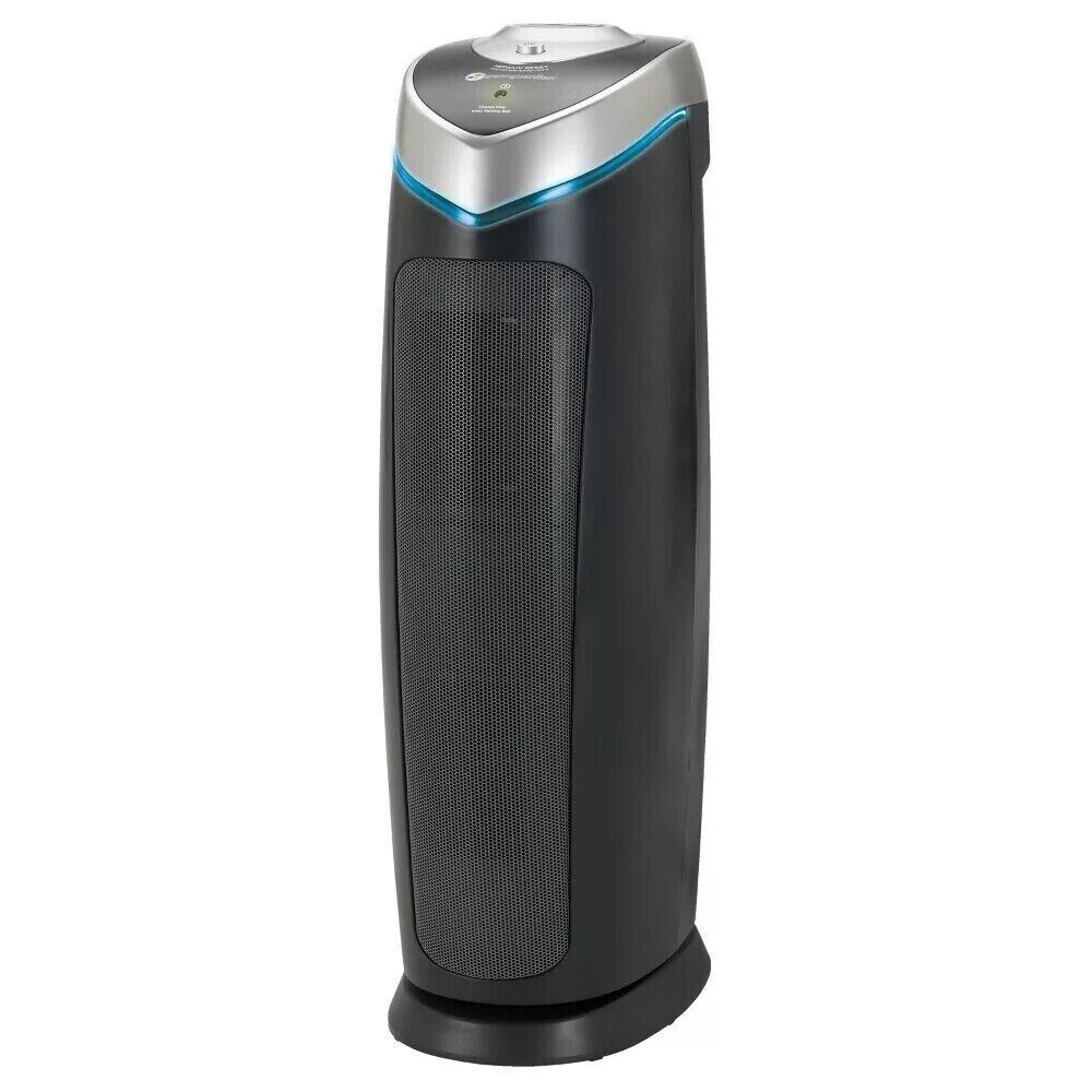 GermGuardian - 22" Air Purifier Tower with True HEPA Pure Filter & UV-C for 7...