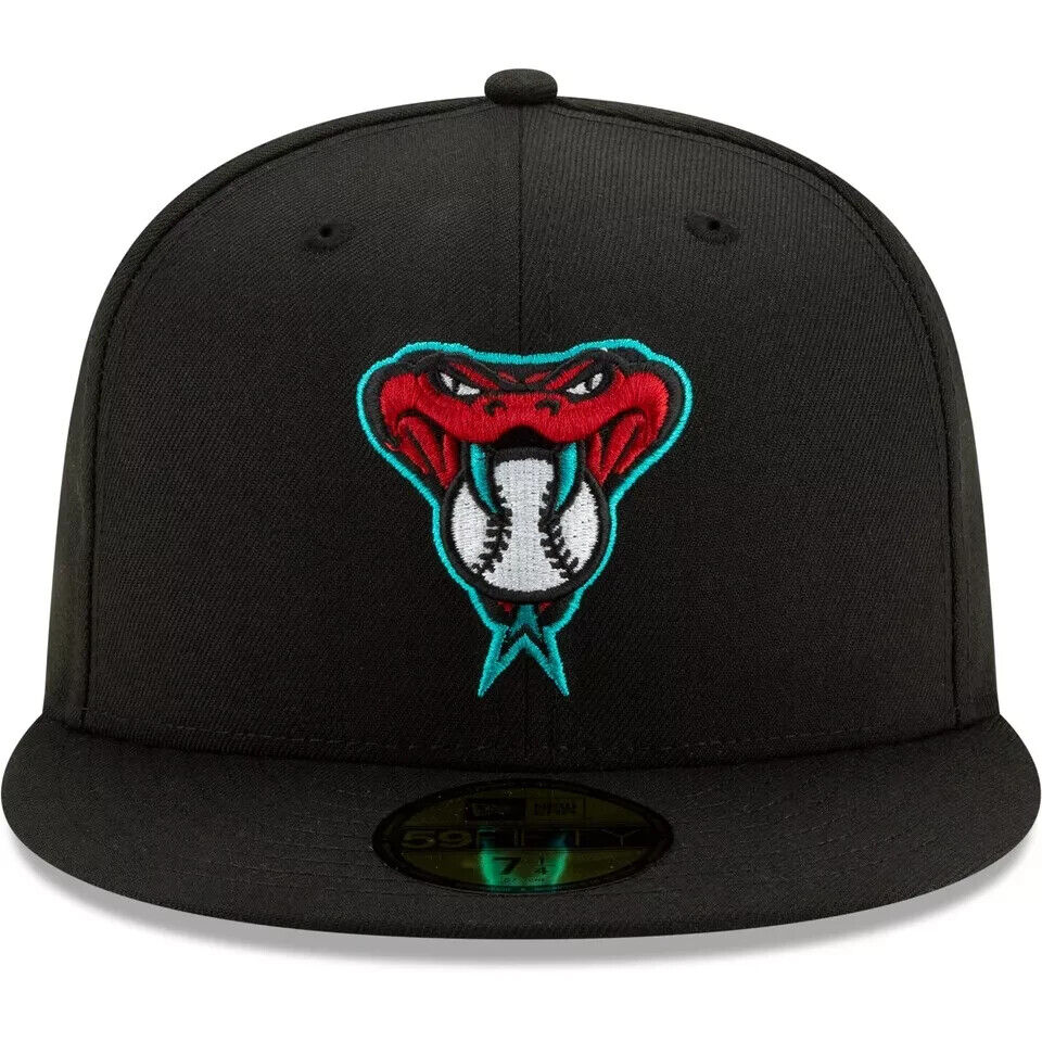 Mens New Era MLB ARIZONA DIAMONDBACKS 5950 ON FIELD FITTED - BLACK