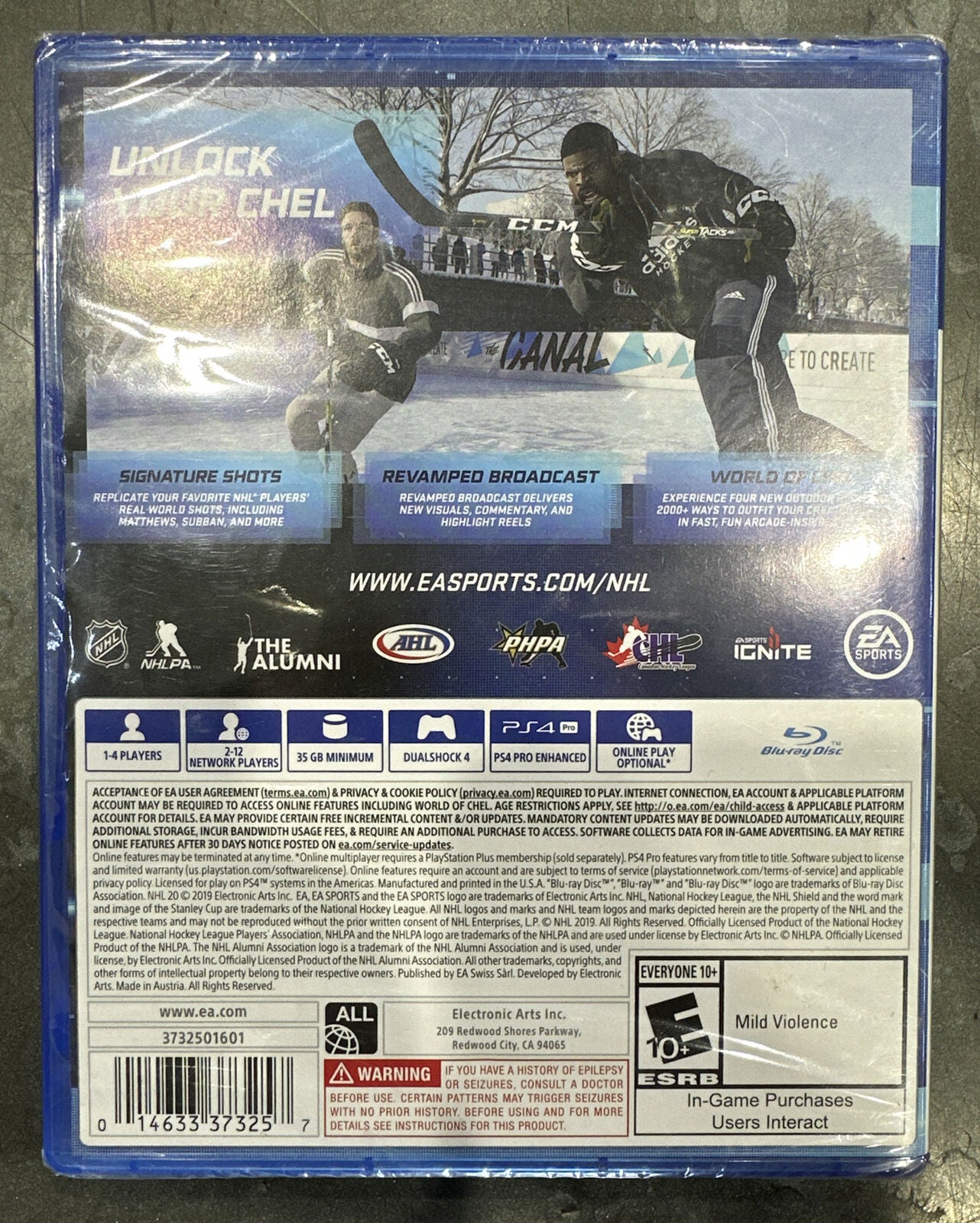 New EA Sports NHL 20 - Sony PlayStation 4 Brand New