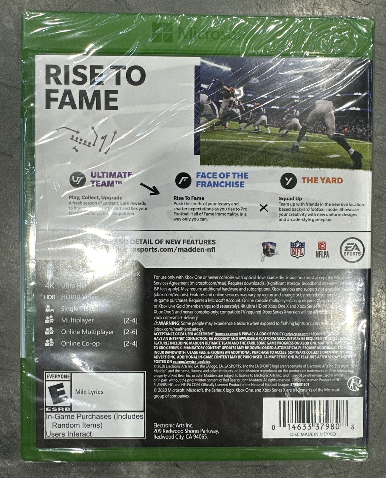 Madden NFL 21, Microsoft Xbox One Brand New