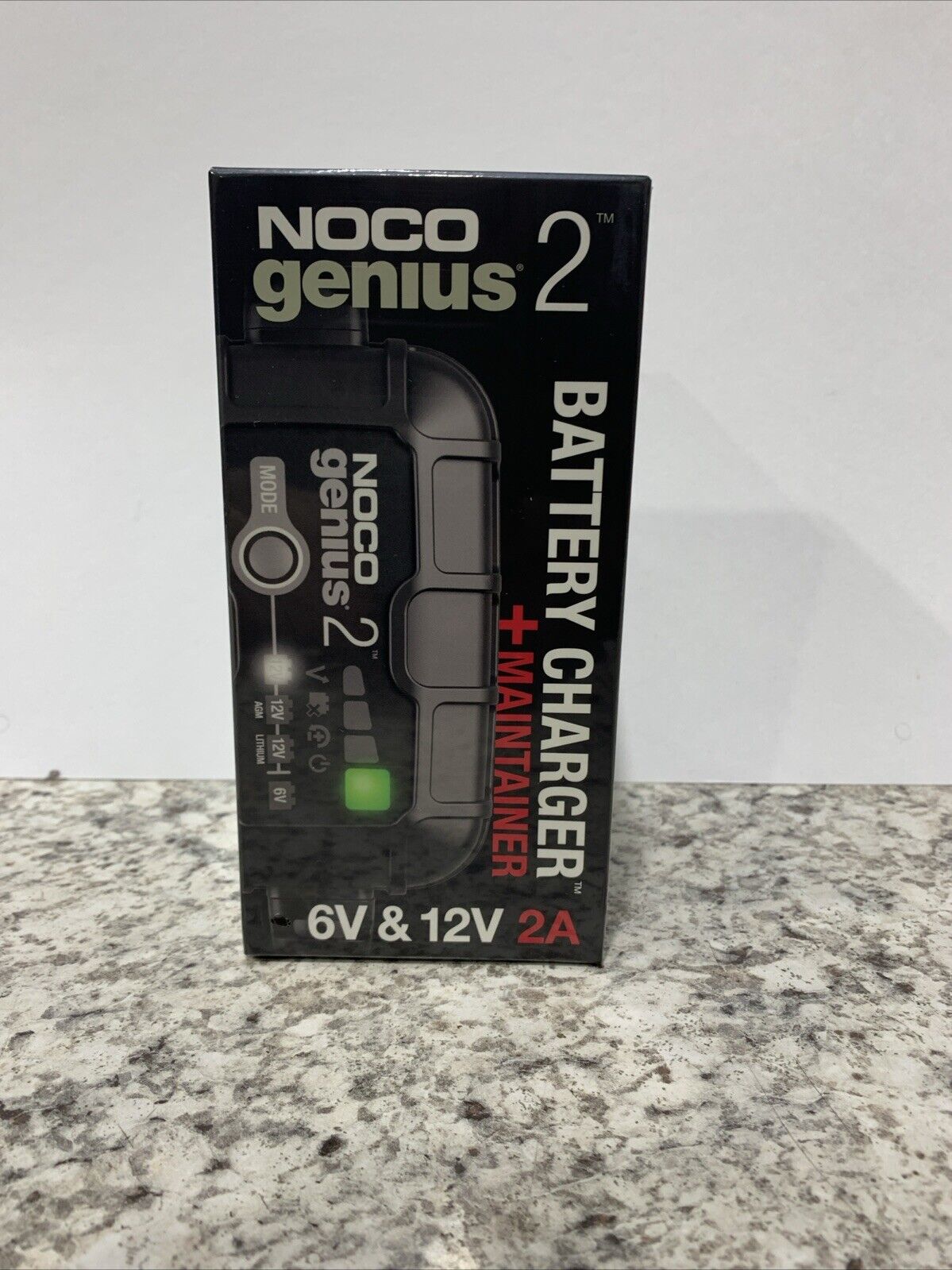 NOCO GENIUS2 Battery Charger and Maintainer 2 Amp