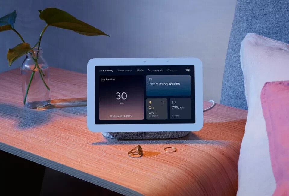 Nest Hub 7Smart Display with Google Assistant (2nd Gen) - Charcoal