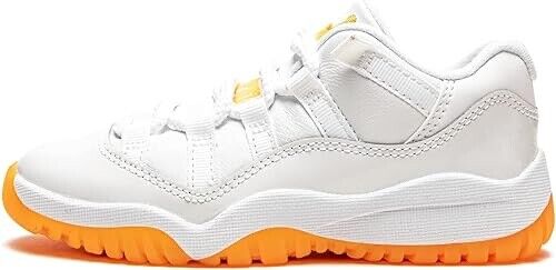 NIB DS Air Jordan 11 Retro Low Citrus 2021 PS (Pre School) DJ4328-139