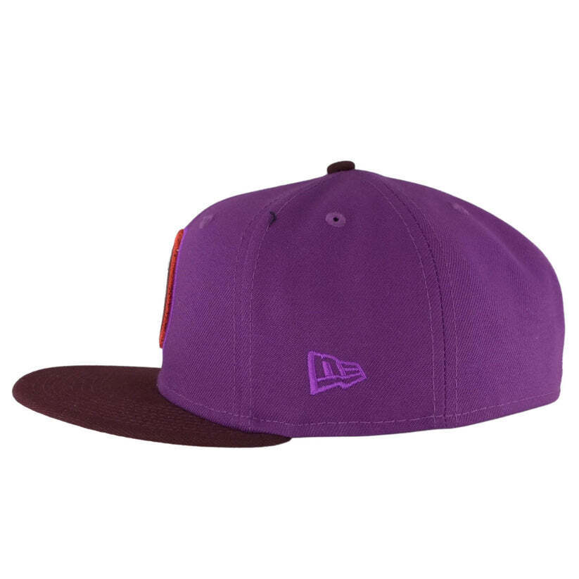 New Era Chicago Cubs Grape Maroon All Star Game 1990 59FIFTY Fitted Hat 7 3/8