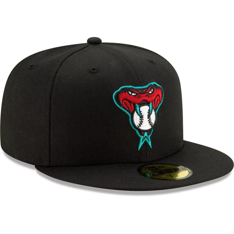 Mens New Era MLB ARIZONA DIAMONDBACKS 5950 ON FIELD FITTED - BLACK