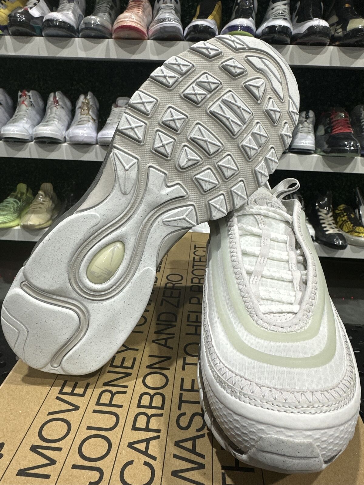 Nike Air Max Terrascape 97 White Iron Ore Grey DJ5019-100 Men's Size 8