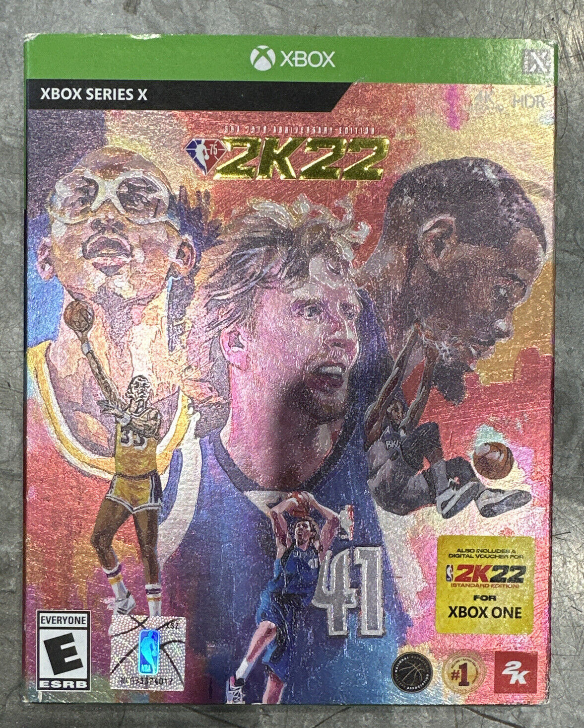 NBA 2K22: 75th Anniversary Edition - Xbox Series X NEW SEALED