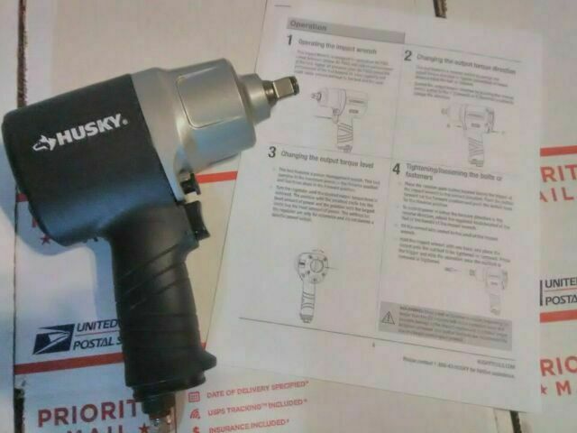 Husky 800 ft./lbs. 1/2 in. Impact Wrench