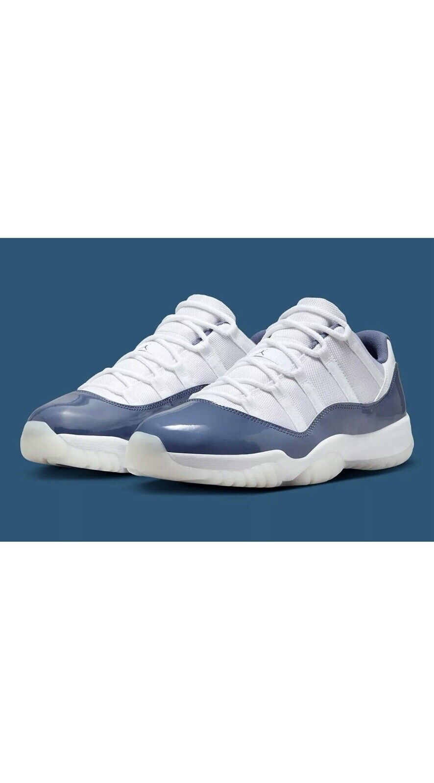 Nike Air Jordan 11 Retro Low Shoes Diffused Blue White FV5104-104 Men's NEW