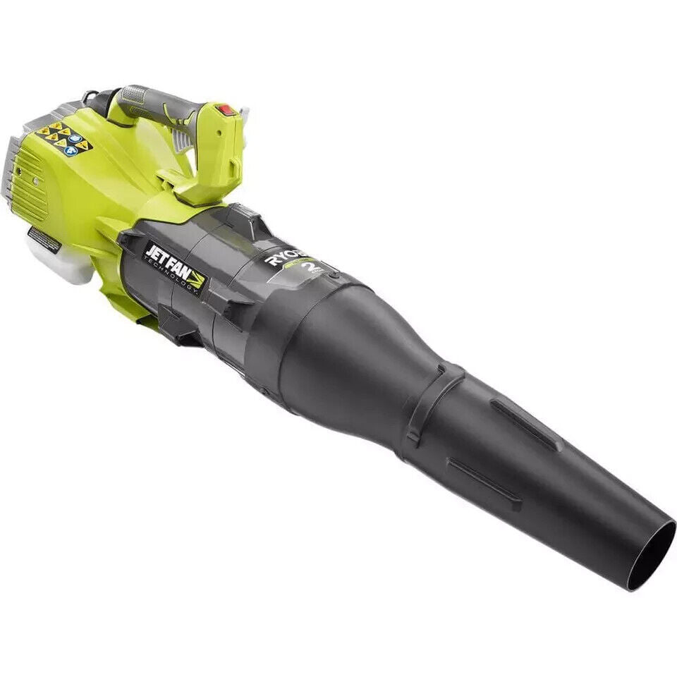 RYOBI 25cc Gas Leaf Blower Jet Fan 160 MPH 520 CFM Variable Speed Tool Only