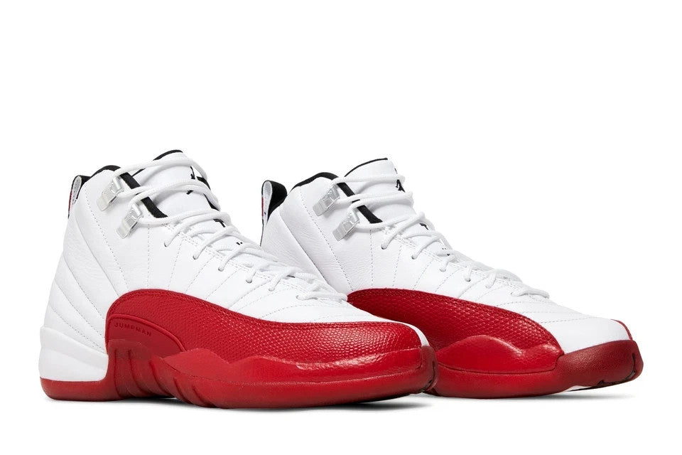 Air Jordan 12 Retro GS 'Cherry' 2023 153265-116 Kids Shoes Size 5Y