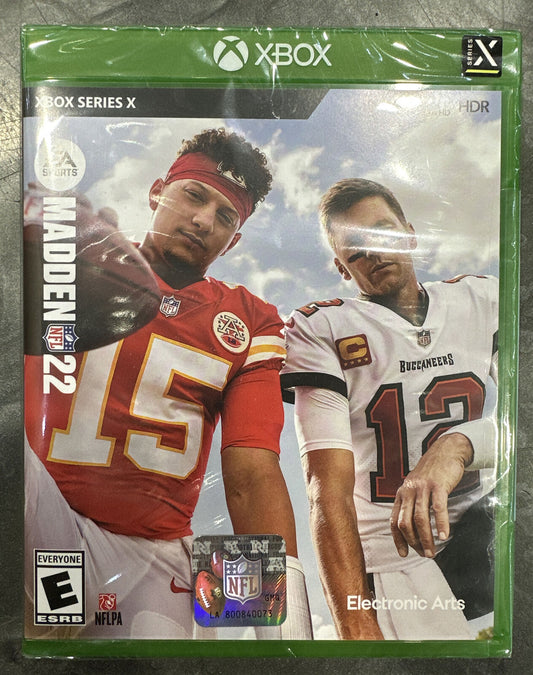 Madden NFL 22 - Microsoft Xbox Series X - Factory Sealed - Brand New