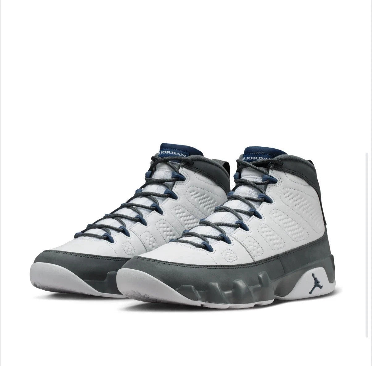 Nike Air Jordan 9 Retro Flint Grey French Blue HV4794-100 Men's Size 11.5