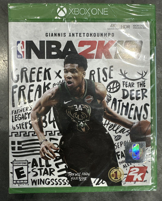 NBA 2K19 - Microsoft Xbox One Brand New - Giannis Antetokounmpo