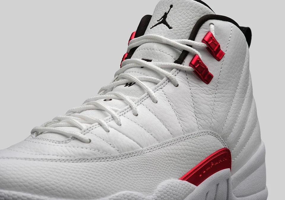 Nike Air Jordan 12 Retro Size 8 CT8013-106 White Red "Twist" Size 8