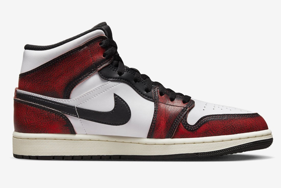 Nike Air Jordan 1 SE Mid Wear-Away dv9565 006 Size 9.5