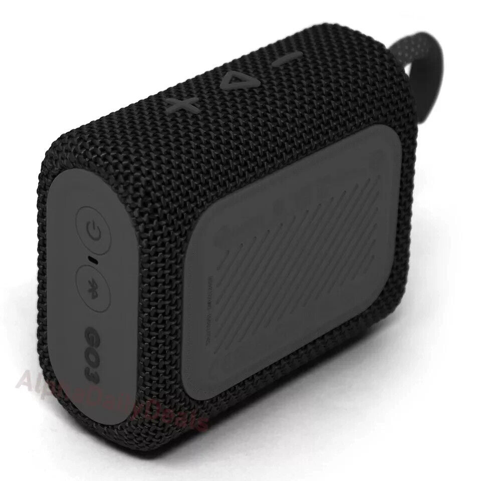 NEW JBL GO 3 Portable Wireless Bluetooth Waterproof Pocket Speaker Black