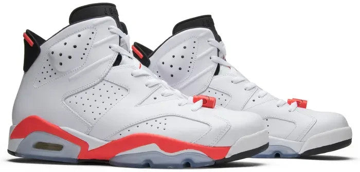 Nike Air Jordan 6 Retro 2014 White Infrared 384664-123 Size 9.5