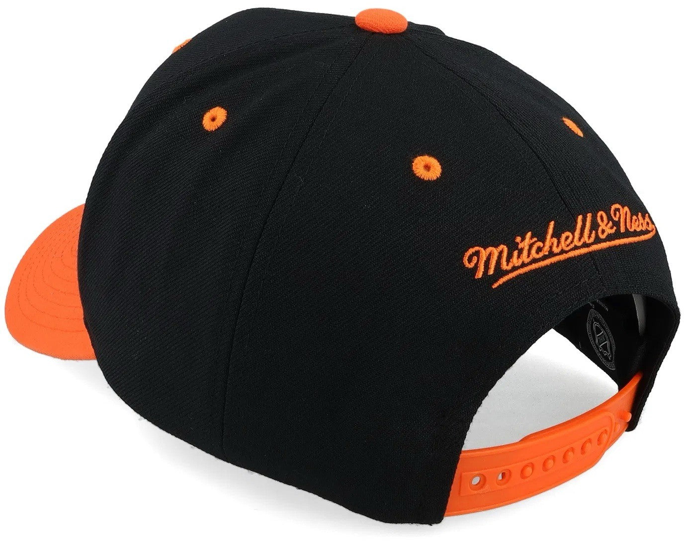 Mitchell & Ness Anaheim Ducks All In 2.0 Pro Black/Orange SnapBack Pro-Crown Fit