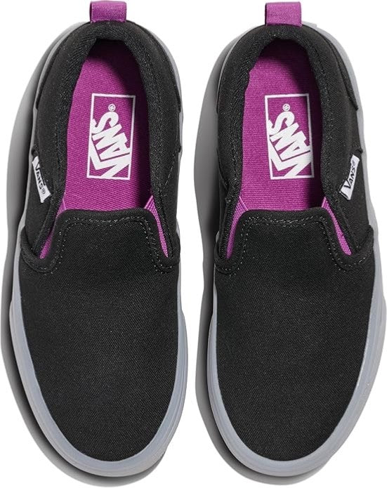 Vans Asher Glow Sidewall Willowherb Glow In The Dark Size 2 Youth/Kids