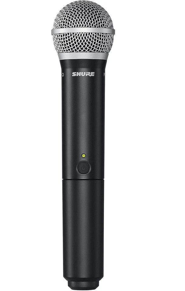 Shure BLX24/PG58 Wireless System w/Cordless PG58 Handheld Vocal Microphone H10