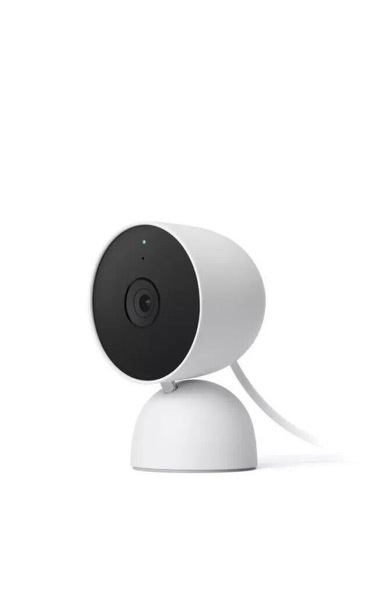 Google Nest Cam Indoor Wired Smart Home Security Camera 2nd Gen. (Snow) SEALED
