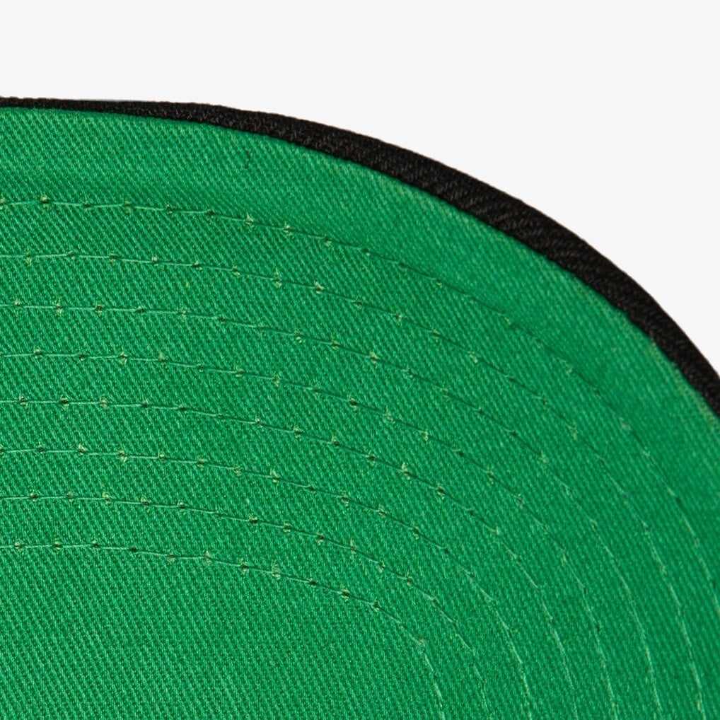 Mitchell & Ness Black Anaheim Ducks Vintage Neon Logo Pro Snapback Hat