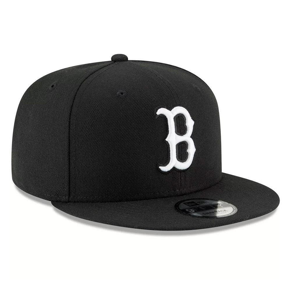 New Era Boston Redsox Black & White 9Fifty Snapback Adjustable Cap 11591077