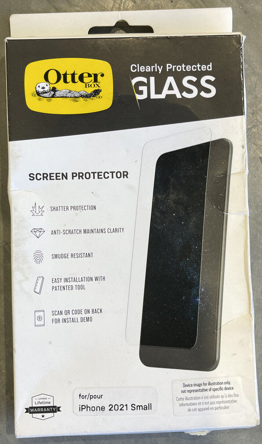 OtterBox Clearly Protected Glass iPhone 2021 Small Limited BRAND NEW