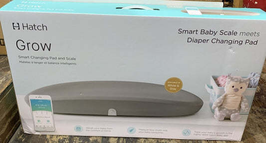 Hatch Baby HBG16001GRY Grow Smart Changing Pad and Scale
