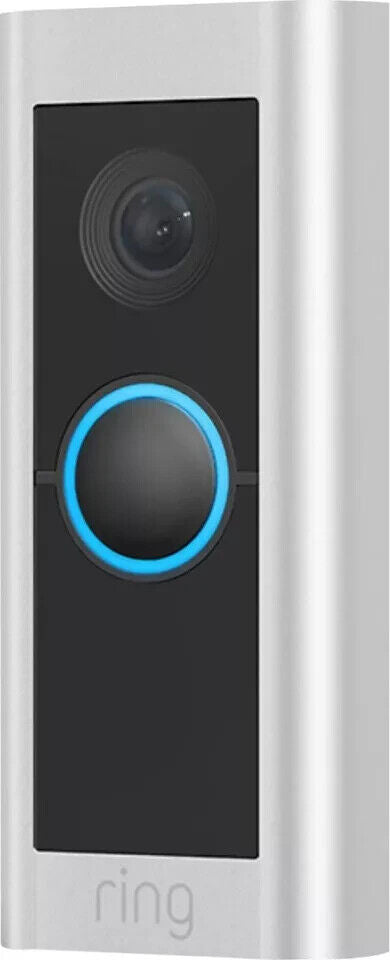 Ring Video Doorbell Pro 2 Smart WiFi Video Doorbell Wired - Satin Nickel