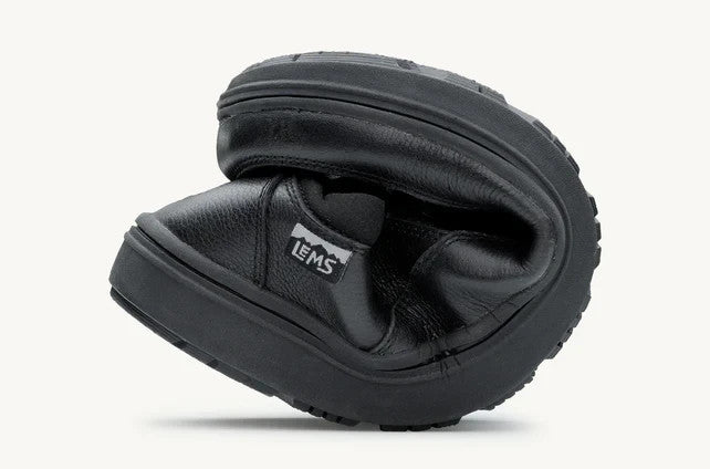 Lems Drifter Grip Comfort Black Ink Men's 11 .5 New In Box Shoes 206-115M