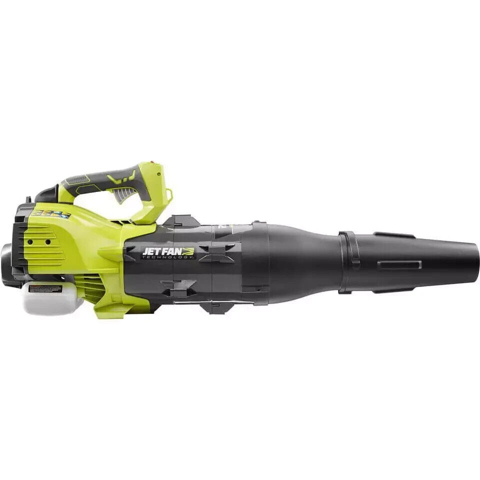 RYOBI 25cc Gas Leaf Blower Jet Fan 160 MPH 520 CFM Variable Speed Tool Only