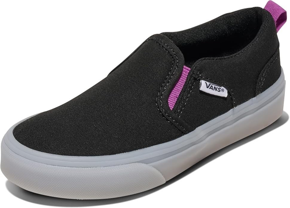 Vans Asher Glow Sidewall Willowherb Glow In The Dark Size 2 Youth/Kids