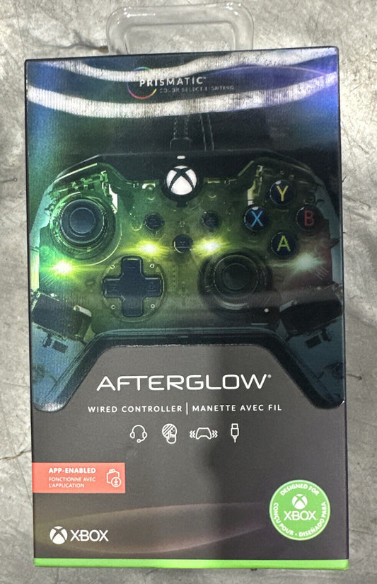 PDP Afterglow - Prismatic Wired Controller for Xbox One, Series X/S Brand New