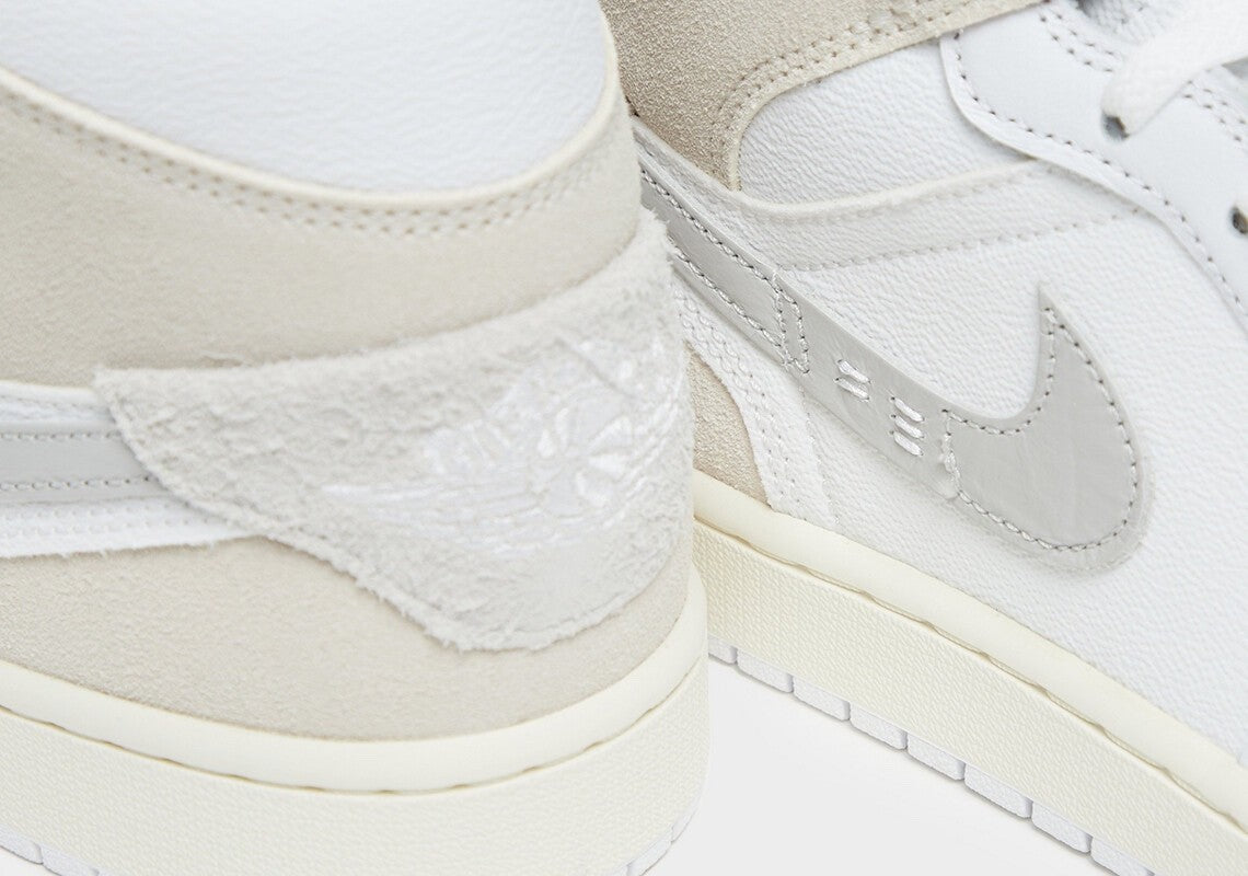 Nike Air Jordan 1 SE Craft Mid Inside Out White Sail DM9652 120 Size 11.5