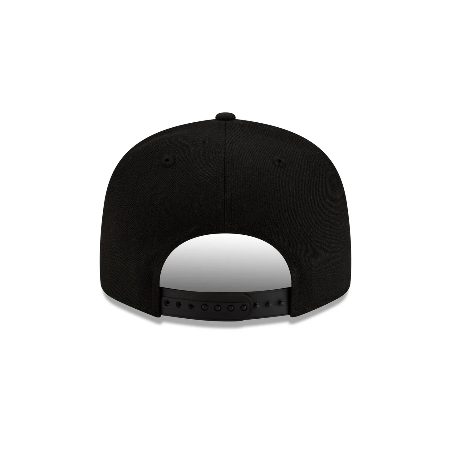 new era Houston Astros Basic Black & White 9FIFTY Snapback Hat