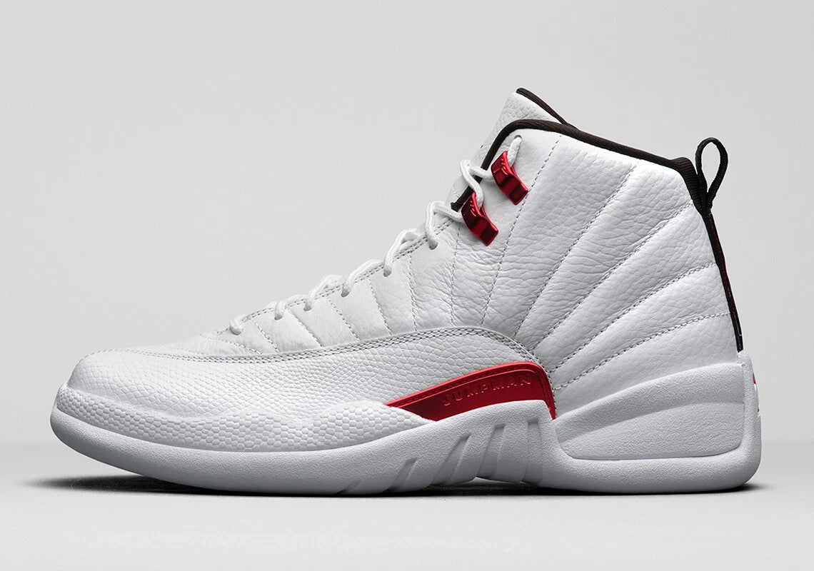 Nike Air Jordan 12 Retro Size 8 CT8013-106 White Red "Twist" Size 8